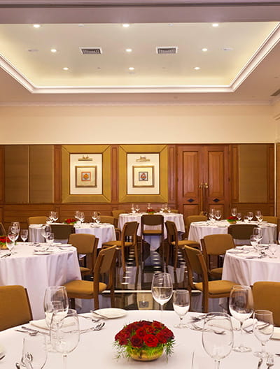 Gulab Mahal conference space at Trident Udaipur, a 5 star hotel in Udaipur with elegant event facilities.