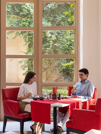 Konomi Restaurant At Trident Gurgaon Hotel